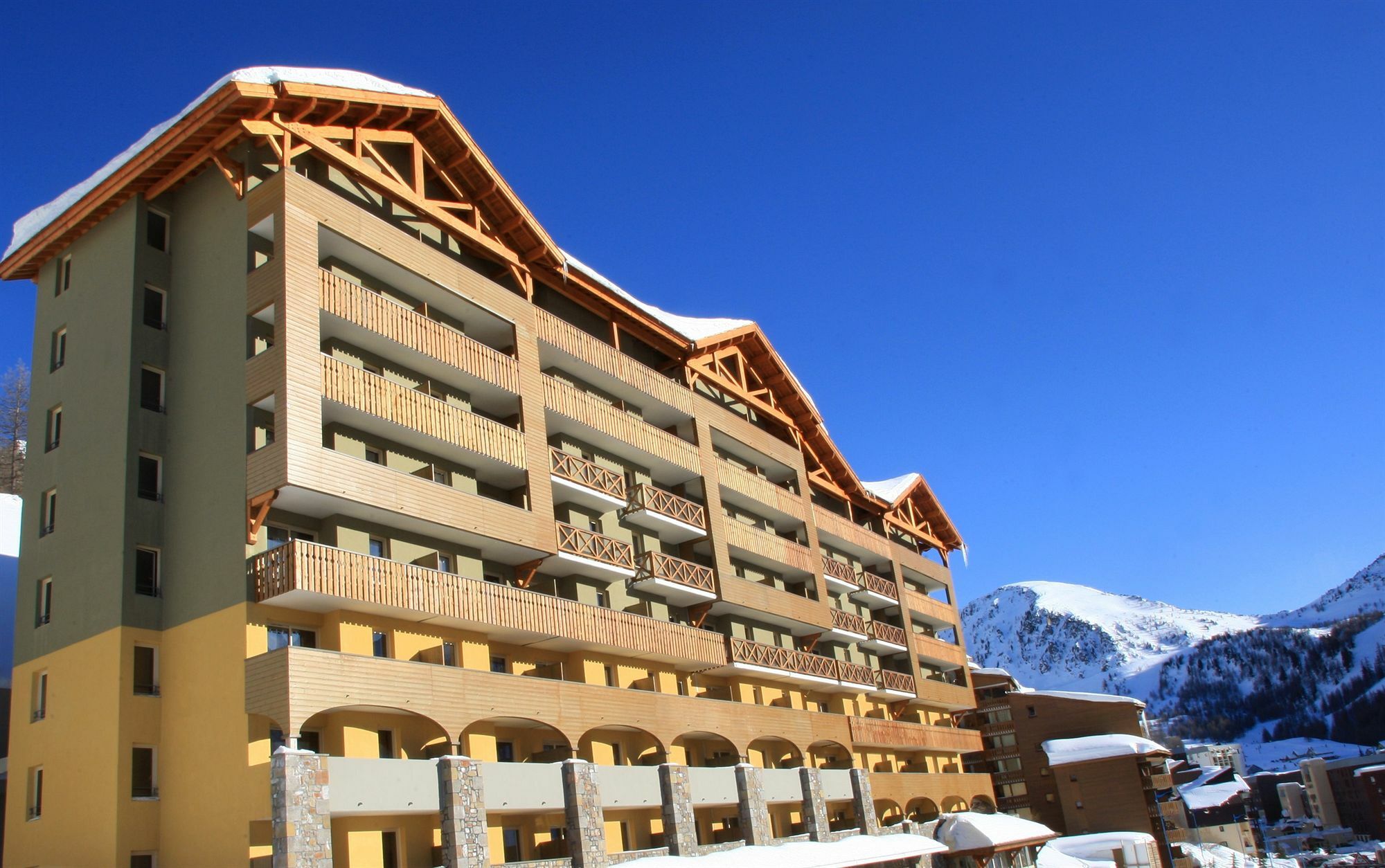 Résidence mmv Les terrasses d'Isola Isola 2000 Exterior foto