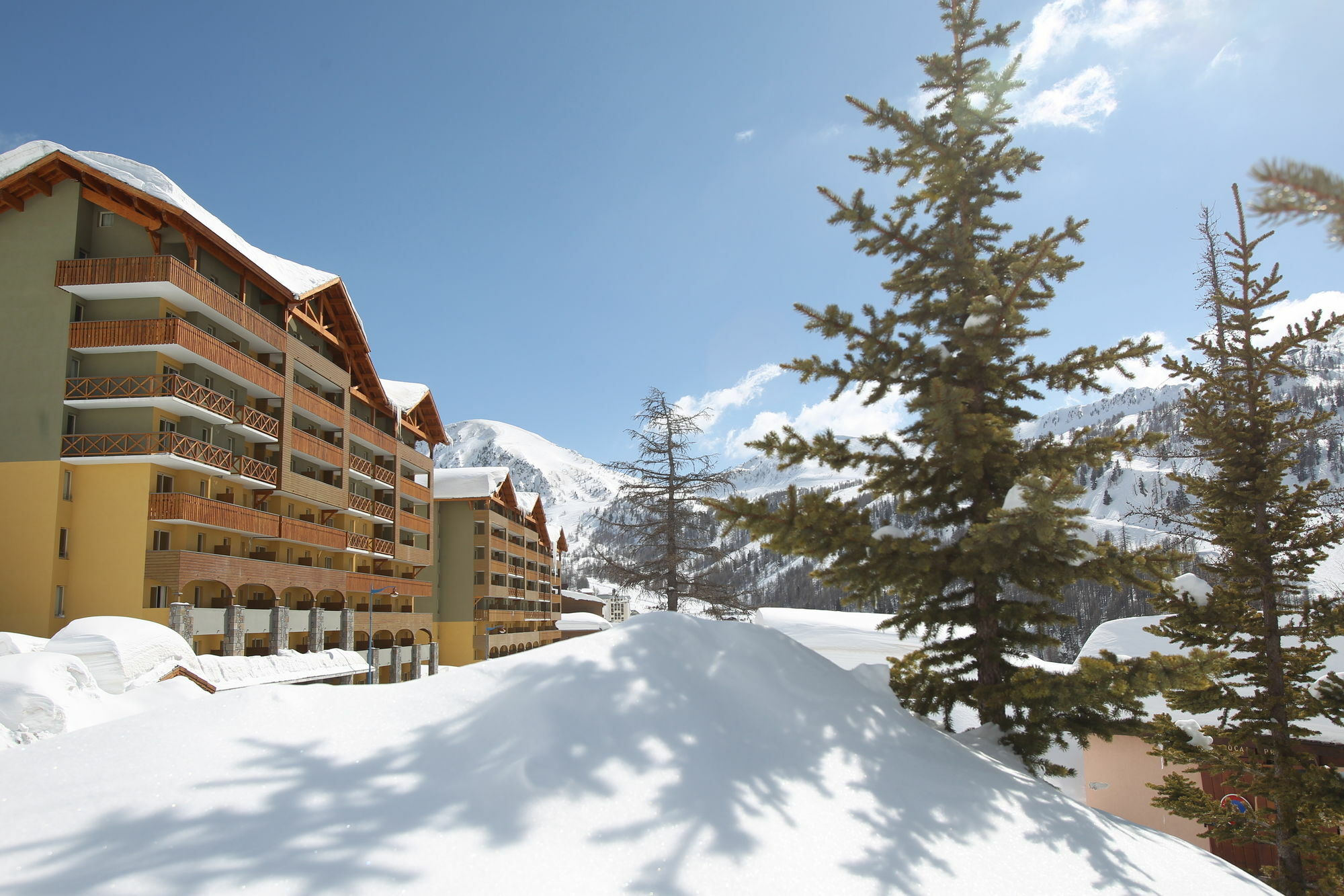Résidence mmv Les terrasses d'Isola Isola 2000 Exterior foto